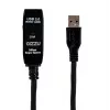 Gizzu USB 3.0 aktīvais pagarinātāja kabelis 5m - Melns