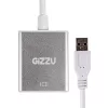 Gizzu USB 3.0 uz HDMI adapteris - Full HD 1080p video izvade, melns