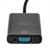 Gizzu USB 3.0 uz VGA adapteris – Full HD 1080p ārējais video pārveidotājs, USB-A vīrietis uz VGA sieviete, ar kopnes barošanu, melns