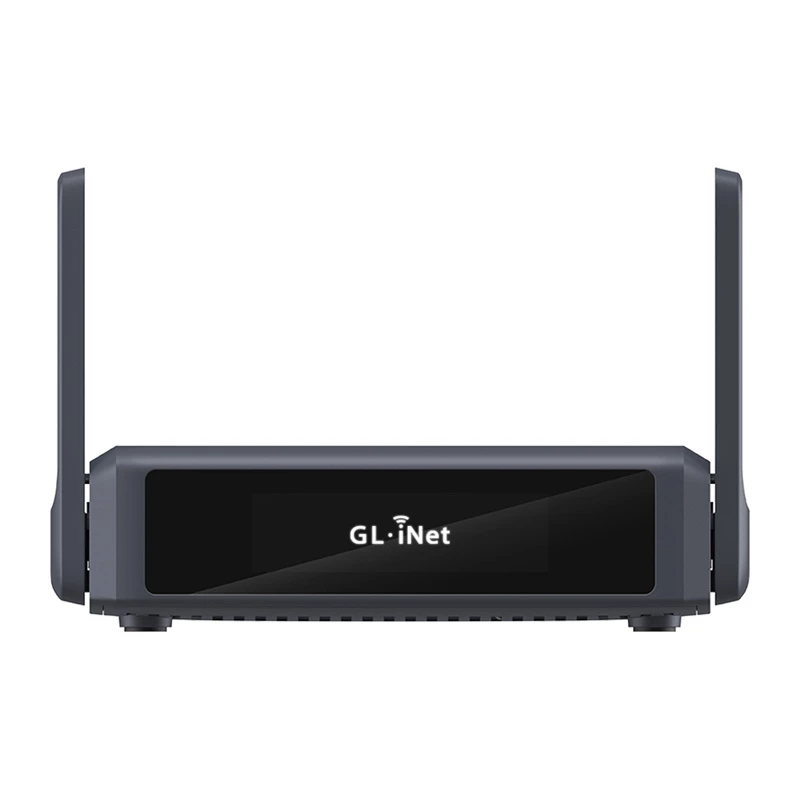 GL.iNet Slate 7 AC750 divjoslu gigabitu bezvadu maršrutētājs ar OpenWrt, USB 2.0, MicroSD slotu, VPN atbalstu