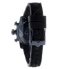 GLAM ROCK GR50112 Miami Sieviešu Šveices kvarca hronogrāfa pulkstenis 42mm Melns silikons