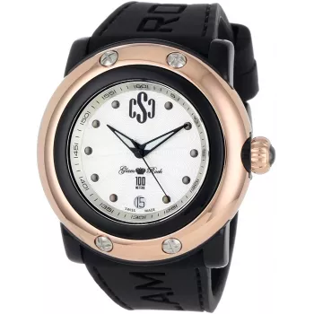 GLAM ROCK GR62019 Sieviešu keramikas pulkstenis 46mm Šveices kvarcs balts