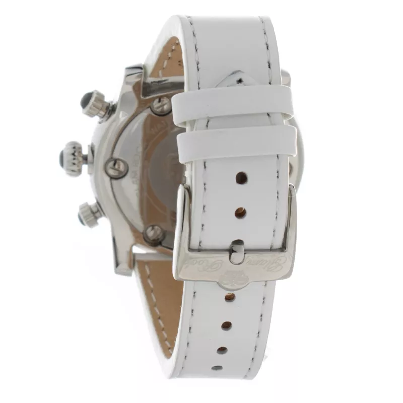 GLAM ROCK Woman GR10101W 46mm Šveices kvarca pulkstenis balts silikons