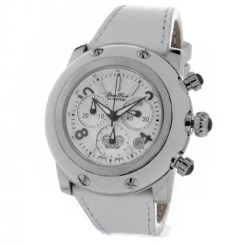 GLAM ROCK Woman GR10101W 46mm Šveices kvarca pulkstenis balts silikons