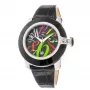 GLAM ROCK Sieviešu pulkstenis GR32018-BB (44mm) - Šveices kvarcs, melns keramikas ietvars, silikona siksniņa