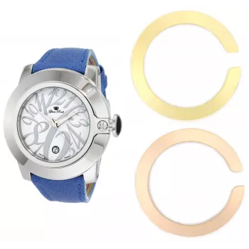 GLAM ROCK Sieviešu pulkstenis GR32080 Miami 44mm Swiss Quartz Balts Silikons