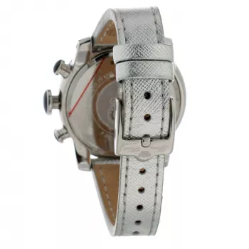 GLAM ROCK Sieviešu pulkstenis GR32116 (44mm) - Šveices kvarcs, nerūsējošais tērauds, melna silikona siksniņa
