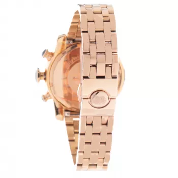 GLAM ROCK Sieviešu pulkstenis GR32180 44mm Šveices kvarca hronogrāfs Balts silikons