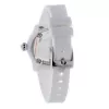 GLAM ROCK Sieviešu pulkstenis GR64005 (40mm) - Šveices kvarcs, balts keramikas ietvars, silikona siksniņa