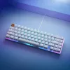 Glorious GMMK 2 Compact tastatūra - Fox slēdži, Nordic izkārtojums, balta