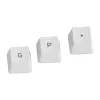 Glorious GPBT Keycaps - 115 PBT taustiņi, ISO, ES izkārtojums, Arctic White