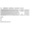 Glorious GPBT Keycaps - 115 PBT taustiņi, ISO, ES izkārtojums, Arctic White