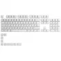 Glorious GPBT Keycaps - 115 PBT taustiņi, ISO, ES izkārtojums, Arctic White