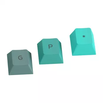 Glorious GPBT Keycaps - 115 PBT taustiņi, ISO, ES izkārtojums, Rain Forest