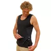 GLOVII GV2XL Apsildāmā veste - Unisex, Elastīga, USB Barošana, 5 Apsildes Zonas, 3 Siltuma Līmeņi, Melna, S-2XL
