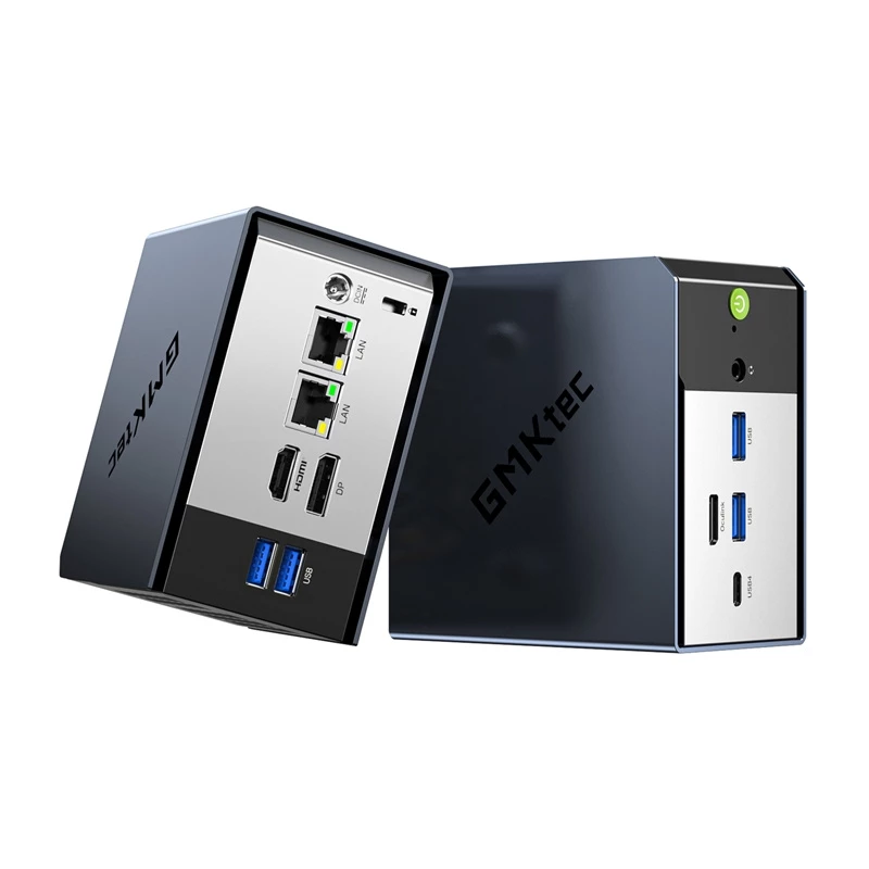 GMKtec EVO-X1 Mini PC - AMD Ryzen AI 9 HX 370 - 32GB RAM + 1TB SSD - Windows 11 Pro