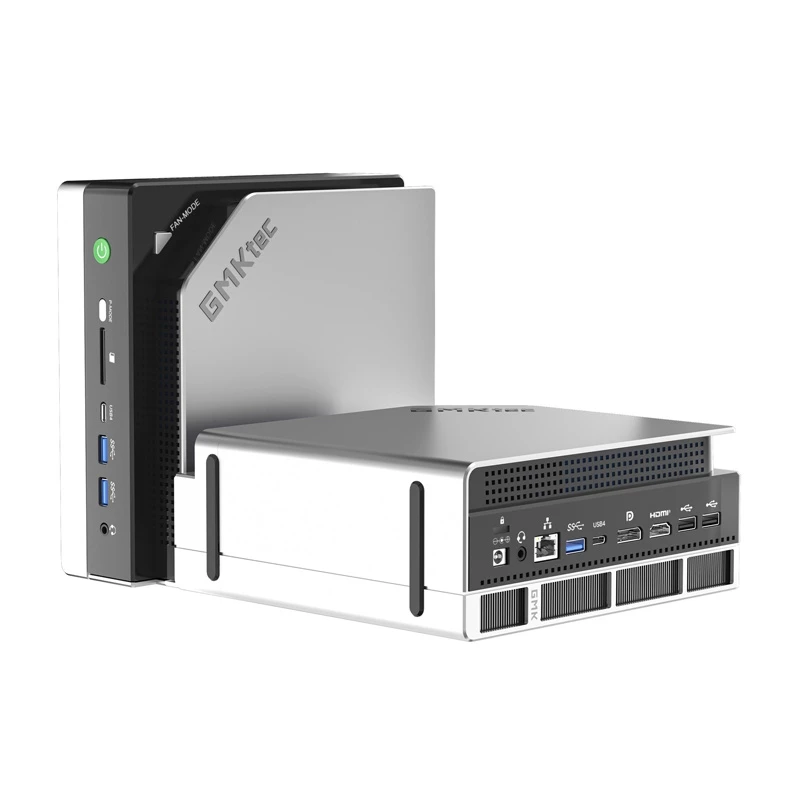GMKtec EVO-X2 Ryzen AI Max+ 395 Mini PC ar 64GB RAM, 1TB SSD un Windows 11 Pro