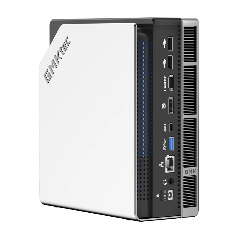 GMKtec EVO-X2 Ryzen AI Max+ 395 Mini PC ar 64GB RAM, 1TB SSD un Windows 11 Pro