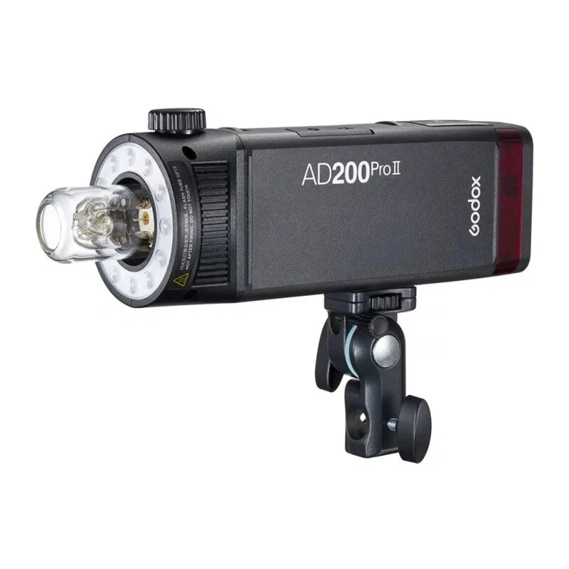 Godox AD200Pro II kabatas zibspuldzes komplekts ar atklātu spuldzi un Fresnel galvu, 200Ws, TTL/HSS, 2.4GHz X sistēma