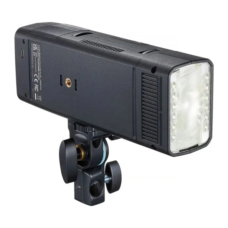 Godox AD200Pro II kabatas zibspuldzes komplekts ar atklātu spuldzi un Fresnel galvu, 200Ws, TTL/HSS, 2.4GHz X sistēma