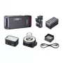 Godox AD200Pro II kabatas zibspuldzes komplekts ar atklātu spuldzi un Fresnel galvu, 200Ws, TTL/HSS, 2.4GHz X sistēma