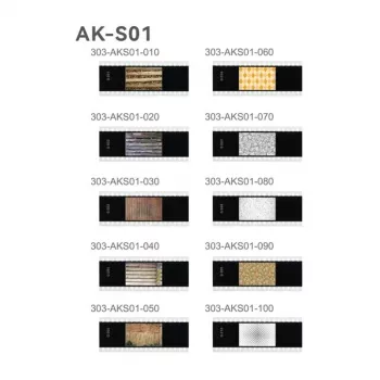 Godox AK-S01 Gobo slaidu komplekts AK-R21 projekcijas uzkarim (10 metāla raksti)
