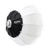 Godox CS-85D 85cm laternas softbox ar Bowens stiprinājumu, salokāms sfēriskais difuzors studijas zibspuldzēm un LED gaismām