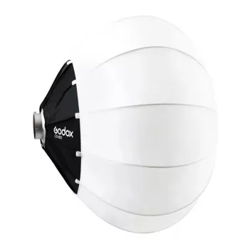 Godox CS-85D 85cm laternas softbox ar Bowens stiprinājumu, salokāms sfēriskais difuzors studijas zibspuldzēm un LED gaismām