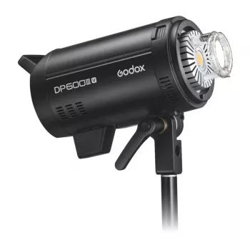 Godox DP600IIIV 600Ws studijas zibspuldze ar 30W LED modelēšanas lampu, 2.4G bezvadu X sistēmu, Bowens stiprinājumu