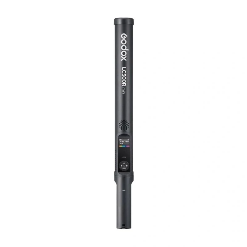 Godox LC500R MiNi RGB LED gaismas nūja, 14W, 2500-8500K, CRI 96, OLED, USB-C, Bluetooth lietotnes vadība