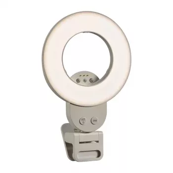 GODOX LR30Bi gredzenveida gaisma - 30W divu krāsu LED gredzenveida gaisma ar CRI 96, 2800K-8500K, USB-C PD un AC adapteri, viedtālruņa turētāju, spoguli