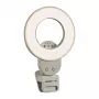 GODOX LR30Bi gredzenveida gaisma - 30W divu krāsu LED gredzenveida gaisma ar CRI 96, 2800K-8500K, USB-C PD un AC adapteri, viedtālruņa turētāju, spoguli