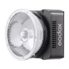 Godox ML40R 40W divu krāsu LED studijas gaisma ar Bluetooth vadību, CRI 96+, 2800K-6500K, kluss ventilators, LCD, AC barošana