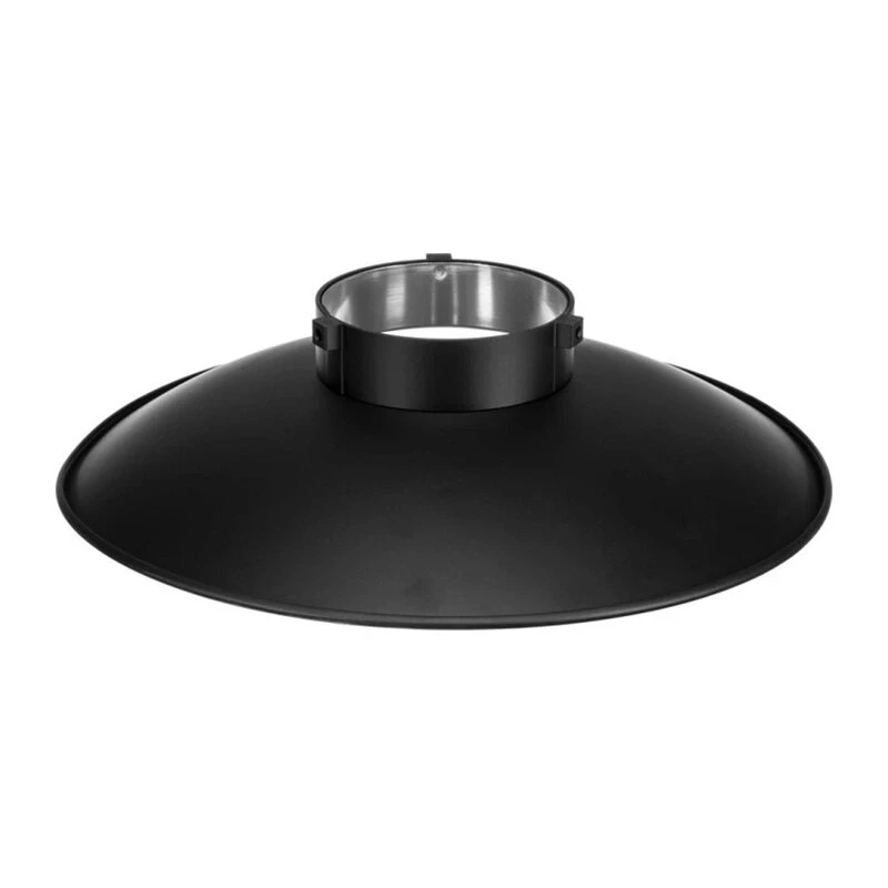 Godox RFT-4 Bowens stiprinājuma standarta atstarotājs (7 collas, 55°, sudraba iekšpuse, lietussarga stiprinājums)