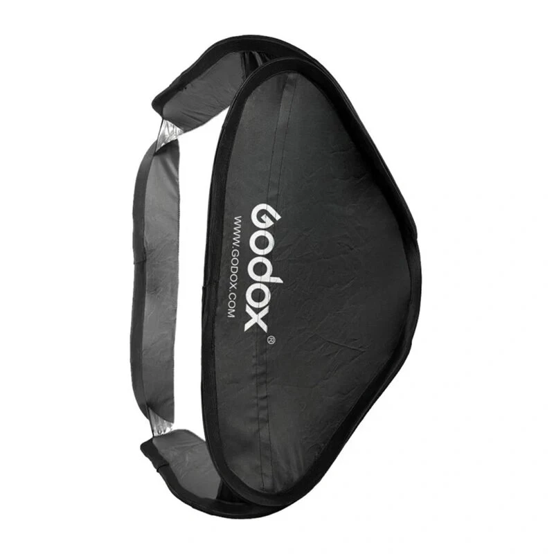 Godox SFUV6060 S-Type zibspuldzes kronšteins ar 60x60cm softbox un somu komplekts