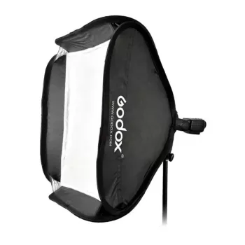 Godox SFUV8080 Softbox 80 x 80 cm ar S-Type Speedlite kronšteinu un pārnēsāšanas somu