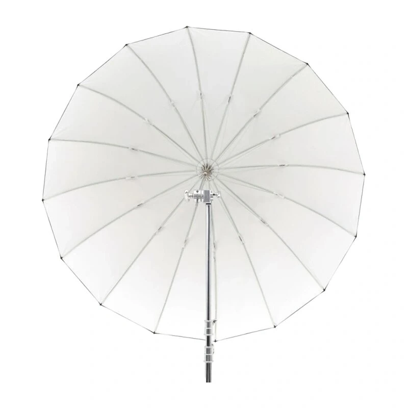 GODOX UB-165W 165cm Paraboliskā atstarojošā lietussargs ar 16 sudraba ribām un pārnēsāšanas somu