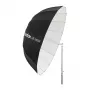 GODOX UB-165W 165cm Paraboliskā atstarojošā lietussargs ar 16 sudraba ribām un pārnēsāšanas somu