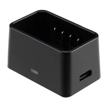 Godox VC26 USB-C lādētājs V1 un V860III zibspuldžu baterijām – 5V/2A ieeja, 8.4V/1A izeja, LED indikators, komplektā USB-A uz USB-C kabelis