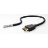 Goobay 80105 mīksts ātrgaitas HDMI kabelis ar Ethernet - 5m melns