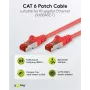 Goobay CAT 6 S/FTP (PiMF) Patch Cable, Red, 5 m - CCA