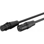 Goobay XLR audio kabelis 10 m, vīrišķais uz sievišķo, melns 80042