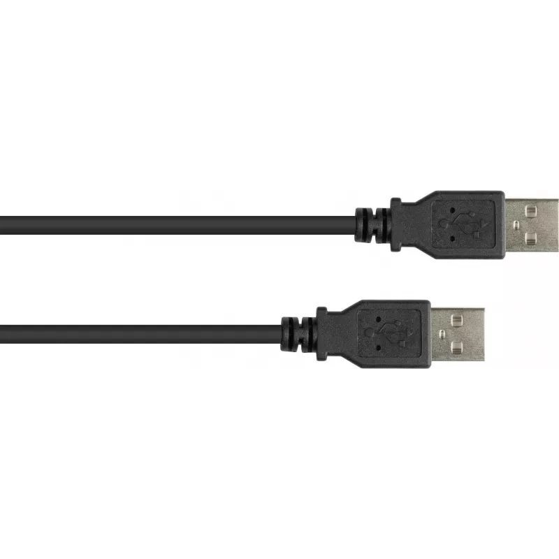 Good Connections Alcasa USB 2.0 kabelis A uz A, 0,5 m, melns