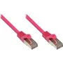 Good Connections Cat 5e SF/UTP tīkla kabelis, fuksijas krāsā, 0,25 m 855M-003