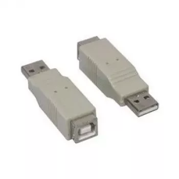 Good Connections USB 2.0 adapteris Type-A vīrišķais uz Type-B sievišķo, 480 Mbps, melns (USB-AMBF)
