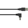 Good Connections USB 2.0 kabelis A uz leņķa B 1m melns
