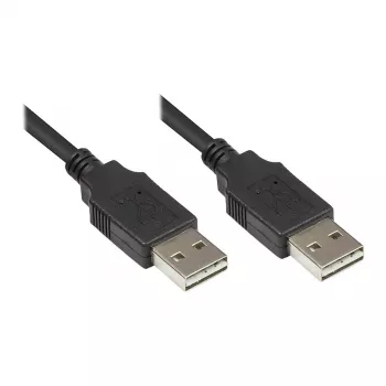 Good Connections USB 2.0 High-Speed EASY A uz EASY A kabelis, 5m, melns