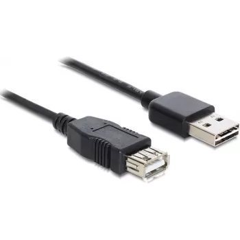 GoodConnections Alcasa 2511-EU01 USB 2.0 pagarinātājkabelis, USB-A vīrišķais uz USB-A sievišķo, 1,8 m, melns