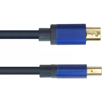 GoodConnections Alcasa 4824-SF010B Mini DisplayPort uz DisplayPort kabelis 1m zils 4K@60Hz
