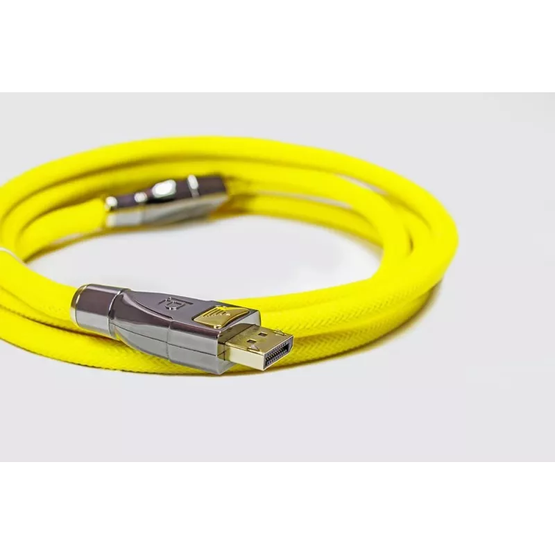 GoodConnections Alcasa Python DisplayPort 1.4 kabelis 8K 60Hz 2m vīrišķais uz vīrišķo ar zelta pārklājumu GC-M0074